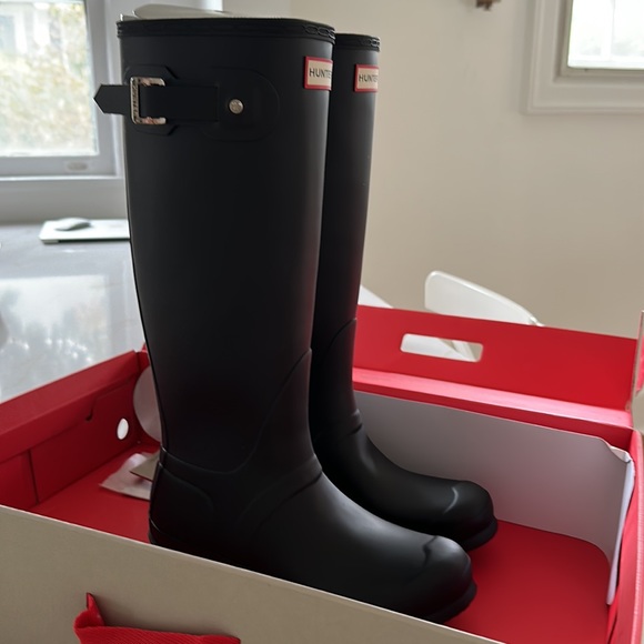 Hunter original tall women’s Wellington - Picture 3 of 5